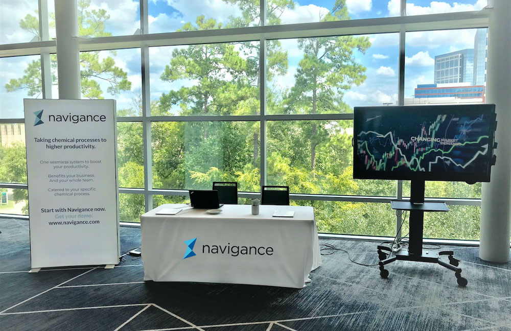 Navigance booth Argus Methanol Forum